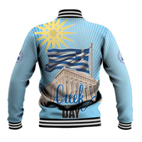Greece Independence Day Baseball Jacket 25th March Vergina Sun
