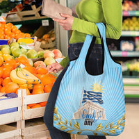 Greece Independence Day Grocery Bag 25th March Vergina Sun