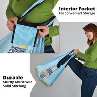 Greece Independence Day Grocery Bag 25th March Vergina Sun