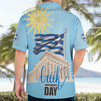 Greece Independence Day Hawaiian Shirt 25th March Vergina Sun