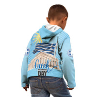 Greece Independence Day Kid Hoodie 25th March Vergina Sun