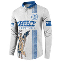 Custom Greece Football Champions Button Sweatshirt Nike Goddess of Victory