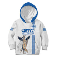Custom Greece Football Champions Kid Hoodie Nike Goddess of Victory