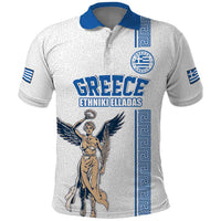 Custom Greece Football Champions Polo Shirt Nike Goddess of Victory