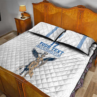Custom Greece Football Champions Quilt Bed Set Nike Goddess of Victory