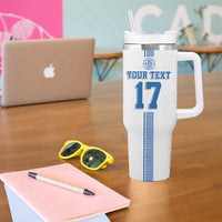 Custom Greece Football Champions Tumbler With Handle Nike Goddess of Victory