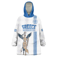 Custom Greece Football Champions Wearable Blanket Hoodie Nike Goddess of Victory