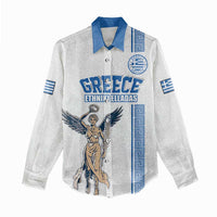 Custom Greece Football Champions Women Casual Shirt Nike Goddess of Victory