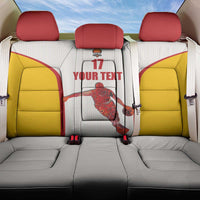 Custom Espana Basketball Spain Back Car Seat Cover Baloncesto Come on La Roja White Style