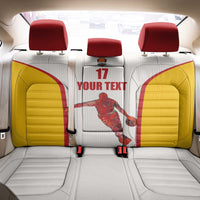 Custom Espana Basketball Spain Back Car Seat Cover Baloncesto Come on La Roja White Style