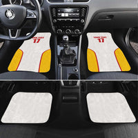 Custom Espana Basketball Spain Car Mats Baloncesto Come on La Roja White Style