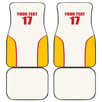 Custom Espana Basketball Spain Car Mats Baloncesto Come on La Roja White Style
