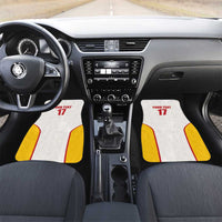 Custom Espana Basketball Spain Car Mats Baloncesto Come on La Roja White Style