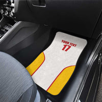 Custom Espana Basketball Spain Car Mats Baloncesto Come on La Roja White Style