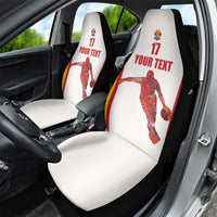 Custom Espana Basketball Spain Car Seat Cover Baloncesto Come on La Roja White Style