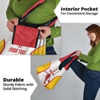 Custom Espana Basketball Spain Grocery Bag Baloncesto Come on La Roja White Style