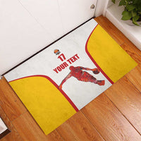 Custom Espana Basketball Spain Rubber Doormat Baloncesto Come on La Roja White Style