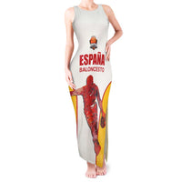 Custom Espana Basketball Spain Tank Maxi Dress Baloncesto Come on La Roja White Style