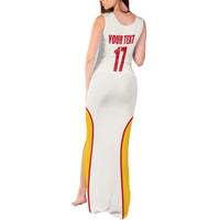 Custom Espana Basketball Spain Tank Maxi Dress Baloncesto Come on La Roja White Style