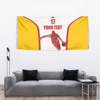 Custom Espana Basketball Spain Tapestry Baloncesto Come on La Roja White Style