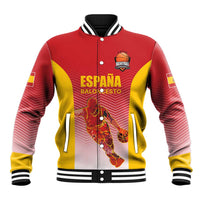 Custom Espana Basketball Spain Baseball Jacket Baloncesto Come on La Roja Red Style