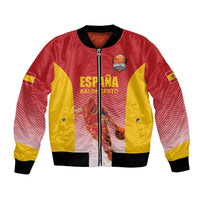 Custom Espana Basketball Spain Bomber Jacket Baloncesto Come on La Roja Red Style