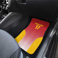 Custom Espana Basketball Spain Car Mats Baloncesto Come on La Roja Red Style