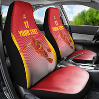 Custom Espana Basketball Spain Car Seat Cover Baloncesto Come on La Roja Red Style