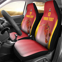 Custom Espana Basketball Spain Car Seat Cover Baloncesto Come on La Roja Red Style