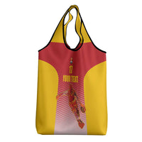 Custom Espana Basketball Spain Grocery Bag Baloncesto Come on La Roja Red Style