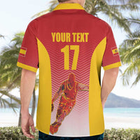 Custom Espana Basketball Spain Hawaiian Shirt Baloncesto Come on La Roja Red Style