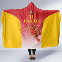 Custom Espana Basketball Spain Hooded Blanket Baloncesto Come on La Roja Red Style