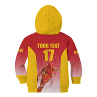Custom Espana Basketball Spain Kid Hoodie Baloncesto Come on La Roja Red Style