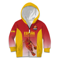 Custom Espana Basketball Spain Kid Hoodie Baloncesto Come on La Roja Red Style