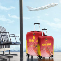 Custom Espana Basketball Spain Luggage Cover Baloncesto Come on La Roja Red Style