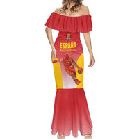 Custom Espana Basketball Spain Mermaid Dress Baloncesto Come on La Roja Red Style