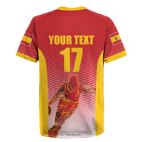 Custom Espana Basketball Spain Rugby Jersey Baloncesto Come on La Roja Red Style