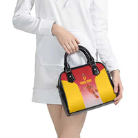 Custom Espana Basketball Spain Shoulder Handbag Baloncesto Come on La Roja Red Style