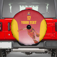 Custom Espana Basketball Spain Spare Tire Cover Baloncesto Come on La Roja Red Style