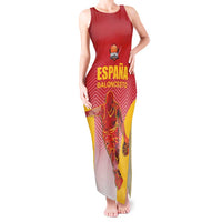 Custom Espana Basketball Spain Tank Maxi Dress Baloncesto Come on La Roja Red Style