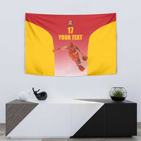 Custom Espana Basketball Spain Tapestry Baloncesto Come on La Roja Red Style