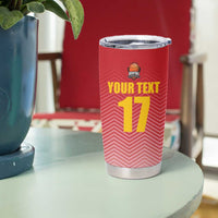 Custom Espana Basketball Spain Tumbler Cup Baloncesto Come on La Roja Red Style