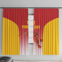 Custom Espana Basketball Spain Window Curtain Baloncesto Come on La Roja Red Style