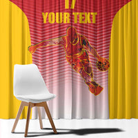 Custom Espana Basketball Spain Window Curtain Baloncesto Come on La Roja Red Style