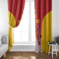 Custom Espana Basketball Spain Window Curtain Baloncesto Come on La Roja Red Style