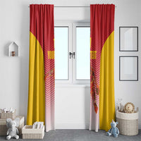 Custom Espana Basketball Spain Window Curtain Baloncesto Come on La Roja Red Style