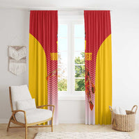 Custom Espana Basketball Spain Window Curtain Baloncesto Come on La Roja Red Style