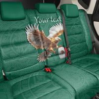 Personalized Viva Mexico Football Back Car Seat Cover Mexican Eagle Mascot with Sporty Style