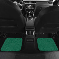 Personalized Viva Mexico Football Car Mats Mexican Eagle Mascot with Sporty Style
