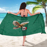 Personalized Viva Mexico Football Sarong Mexican Eagle Mascot with Sporty Style